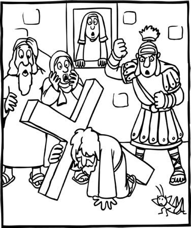 Detail Gambar Mewarnai Yesus Disalib Koleksi Nomer
