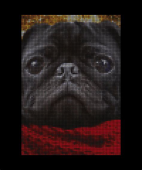 Pixel Art Pug Ubicaciondepersonascdmxgobmx