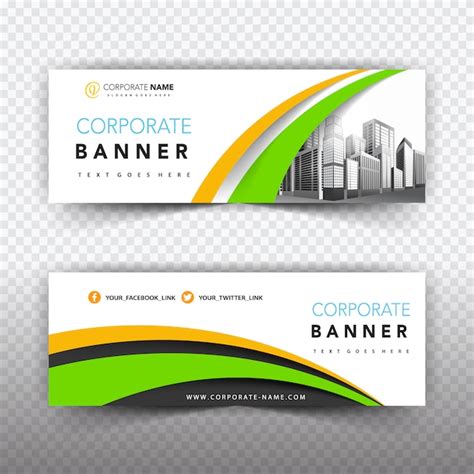 Banner Templates Collection Free Vector