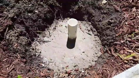 Before you stand your flag pole in it's new foundation, there are a few more things you will want to do. How to make your own Flag Pole. - YouTube