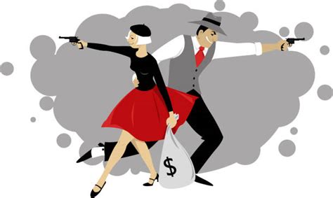 Bonnie And Clyde Illustrations Royalty Free Vector Graphics And Clip Art