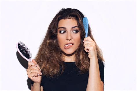 Brushing your hair redistributes your hair's natural oils over each strand as it provides you with a shortcut to natural shine and conditioning. 3 Ways You're Brushing Your Hair Wrong - Simply Sona