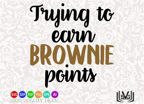 Download Trying to earn brownie points SVG Teaching SVG Teacher SVG | Etsy
