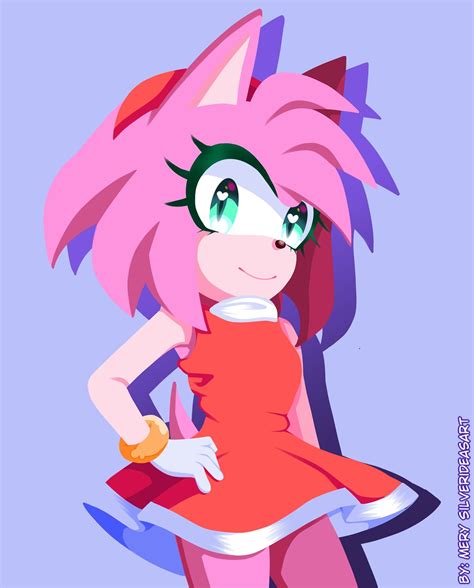 Amy Rose 🌹 Amy Rose Art Hedgehog