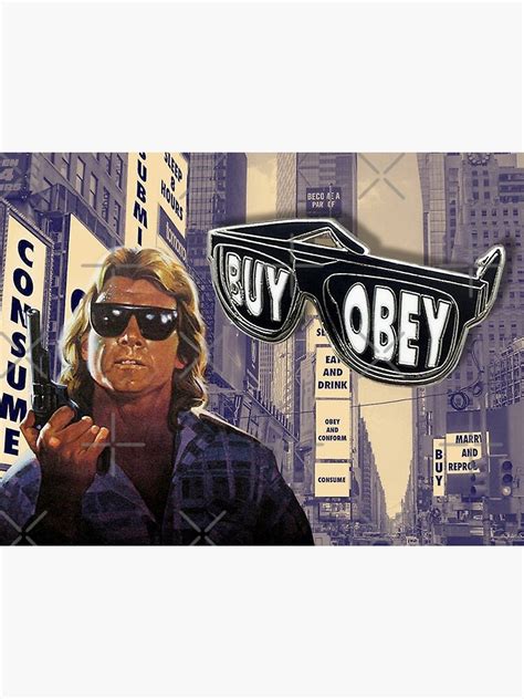 They Live John Carpenter Obey 80s Poster By Sylviabryant224 Redbubble