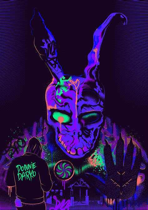 Donnie darko was the first feature film from writer and director richard kelly; Donnie Darko - Alternative Movie Poster: Blacklight on Behance