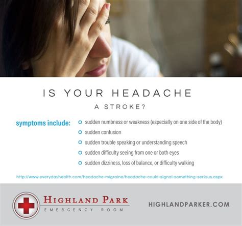 Did You Know That A Sudden Severe Headache Can Be A Sign Of A Stroke