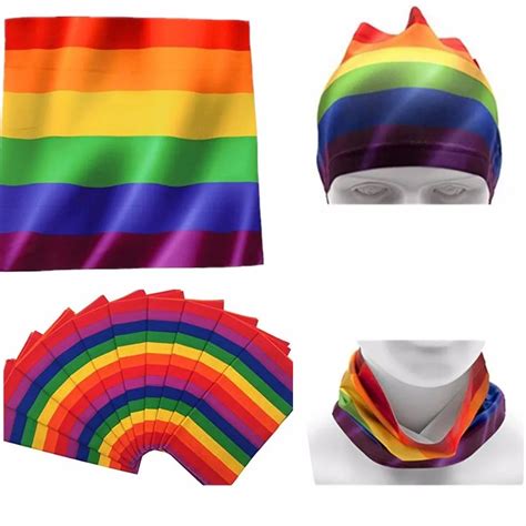 Gay Pride Rainbow Colors Gaiter Headband Bandana Gay Pride Rainbow Bandana Buy Gay Pride