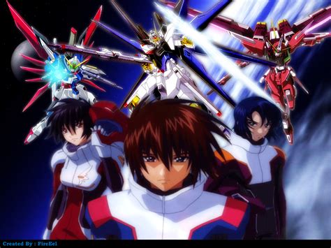 Mobile suit gundam seed is an anime series developed by sunrise and directed by mitsuo fukuda. Mobile Suit Gundam SEED Destiny Wallpaper: The Three Ace ...