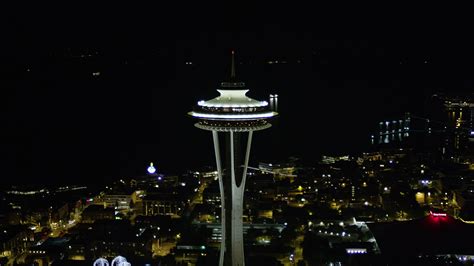 Seattle At Night 4k