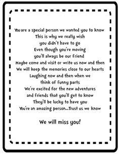 Maybe you would like to learn more about one of these? This education goodbye letter is from a teacher to ...