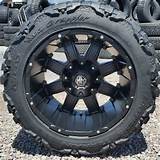 Pictures of All Terrain Tires With Black Rims