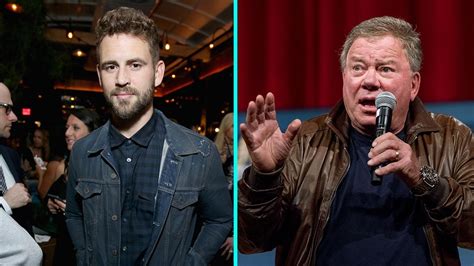 william shatner urges fans not to vote for nick viall on dwts see the former bachelor s