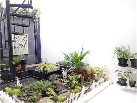 Desain Taman Kecil Dalam Rumah Minimalis - Jual Bata Ekspos