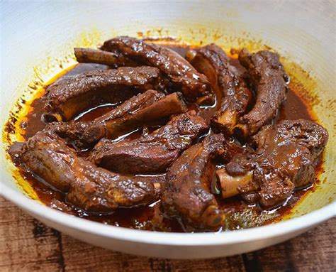 Pork Ribs Adobo With Atsuete Recipe With Images Recipes Pork Ribs Food
