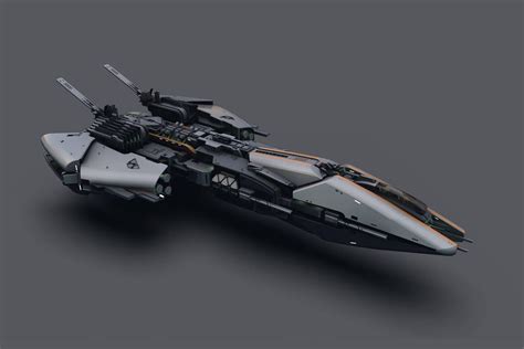 Alphamecha “fighter2 By Dmitryep18 ” Space Ship Concept Art