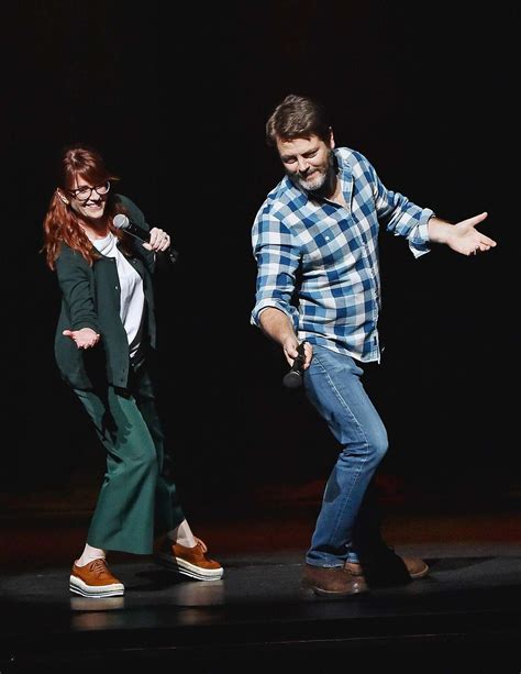 Megan Mullally Nick Offerman Return To The Bay Area
