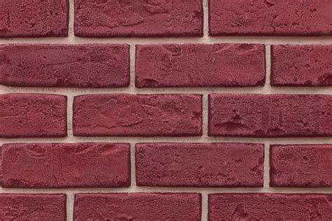 Brick Panels Deep Red Genstone Usa And Canada