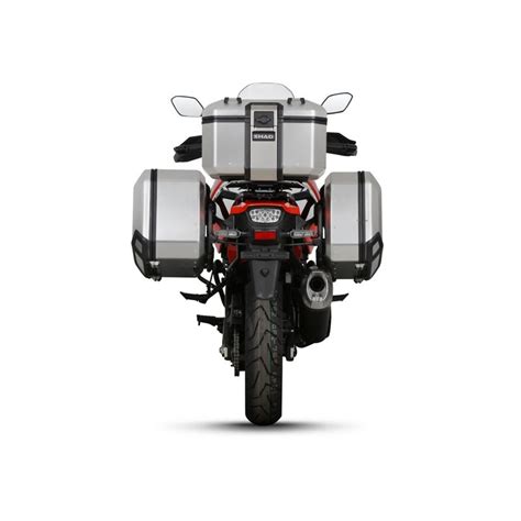 This also allows a choice of two modes of abs. Fixation 4P system SHAD pour SUZUKI V-STROM 1000 1050 2014 ...