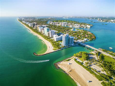 Miami City Skyline In Florida Usa Photograph By Evgeny Vasenev