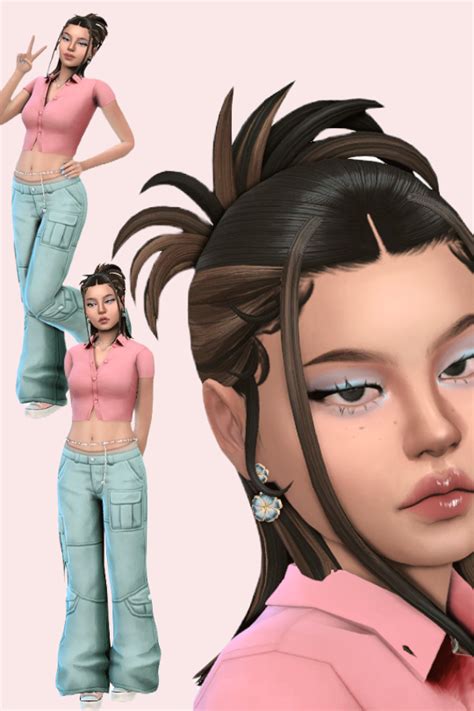 Misty Cas Cc Links Sims Cc Sims Sims 4 Characters