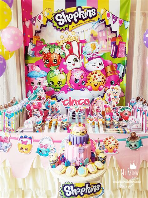 Shopkins Birthday Party Ideas Photo 12 Of 14 Catch My Party