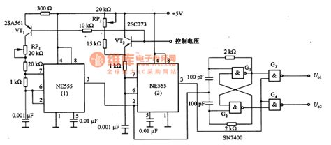 Pulse Width Modulation Circuit Of Ne555 Basiccircuit Circuit