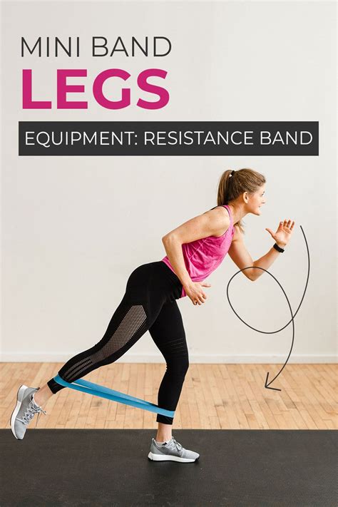 8 Resistance Band Exercises For Legs Video Nourish Move Love