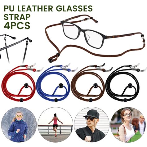 Willstar 4pcs Eye Glasses String Holder Straps Sports Sunglasses