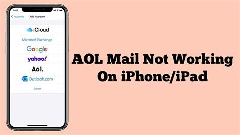 Why Has My Aol Mail Stopped Working On My Iphone Tohlim