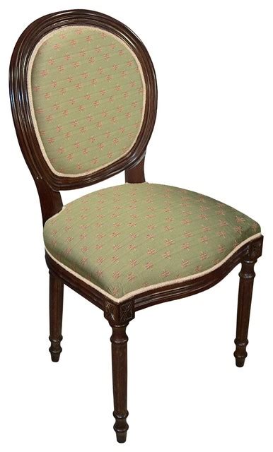 Side Chair Dining Dragonfly Olive Green Traditional Dining Chairs