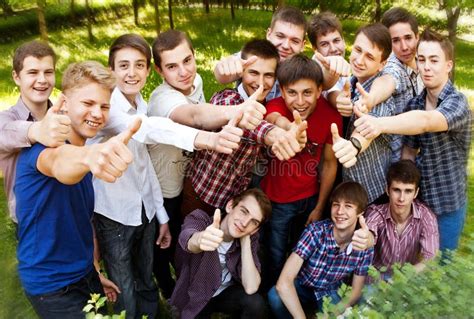 Group Of Happy Smiling Boys Royalty Free Stock Images Image 31509739
