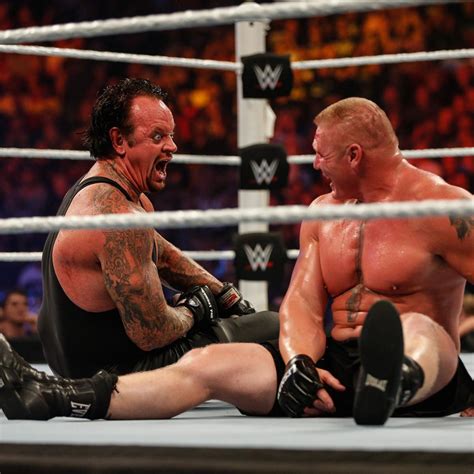 Undertaker Vs Brock Lesnar At Wwe Hell In A Cell 2015 Is Right Call