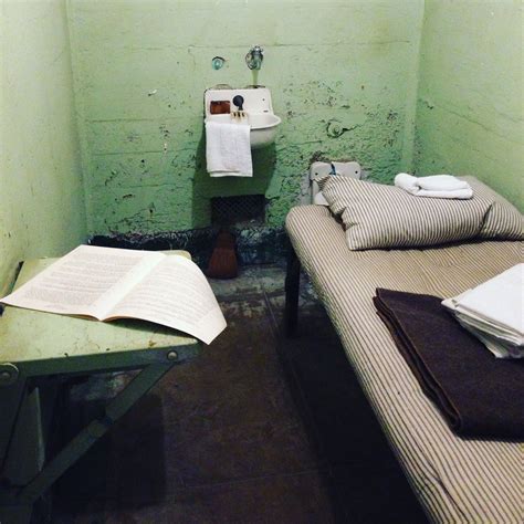 Prison Cell In Alcatraz State Penitentiary