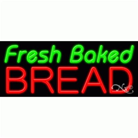 new fresh baked bread 32x13 real neon sign w custom options 11408 ebay