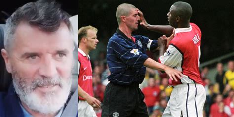 Roy Keane Cant Help Himself From Subtle Dig At Patrick Vieira Offtheball