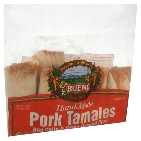 Red Chile Pork Tamales Bueno 18 Oz Delivery Cornershop By Uber