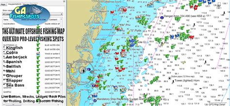 Top Spot Fishing Maps Florida Printable Maps