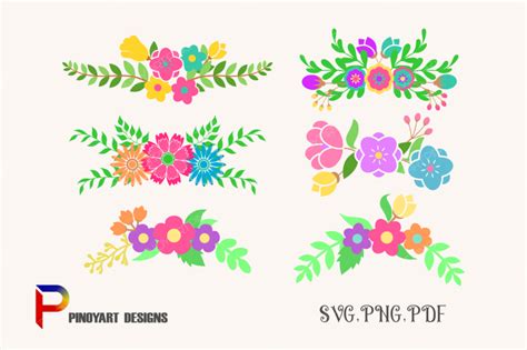 Free Flower Svg Cricut Vinyl SVG PNG EPS DXF File