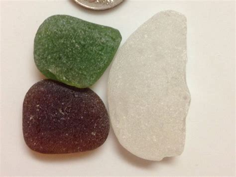Frosted Sea Glass Surf Tumbled Beach Glass Authentic Sea Glass Sea Glass Wire Wrapping