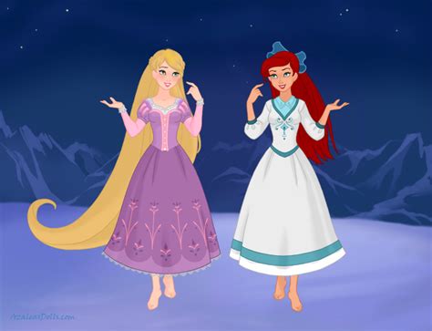 Rapunzel And Anastasia Request By M Mannering On Deviantart