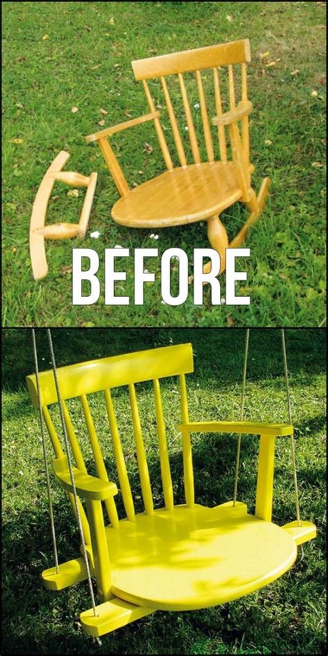 Cut the boards to size 2. Wonderful Ways to Repurpose Old Chairs - The Shabby Creek ...