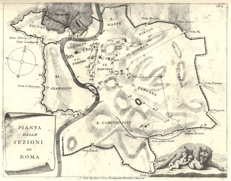Roma Nel 1798 Geoportale Cartografico Città Metropolitana Di Roma