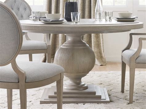 Berringer rectangular dining room table. Hooker Furniture Reverie Gray 54'' Wide Round Dining Table ...