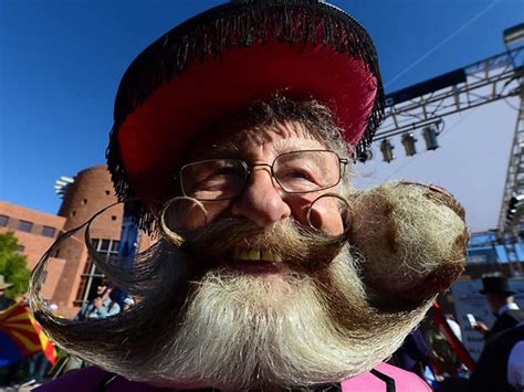 Facial Hair Contest In England Cn