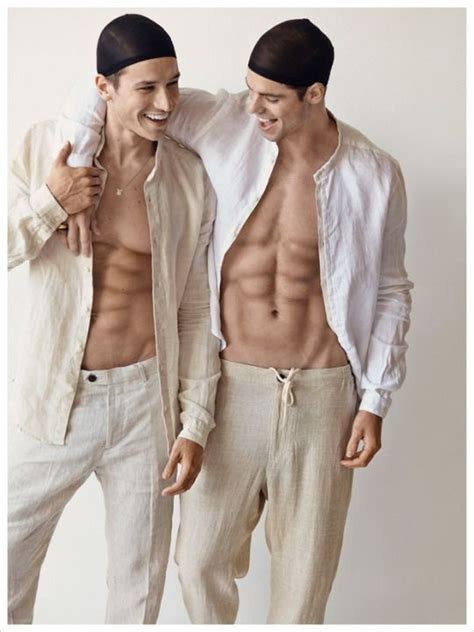 Male Model Scene — Giovanni Bonamy And Bruno Endler By Christopher