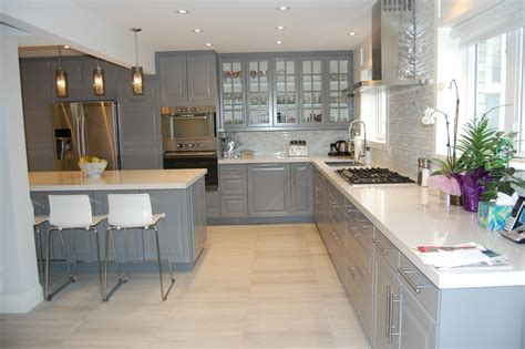 Our original kitchen was dark and it was not a selling feature when we purchased our home. IKEA kitchen BODBYN grey - Traditional - Kitchen - Toronto ...