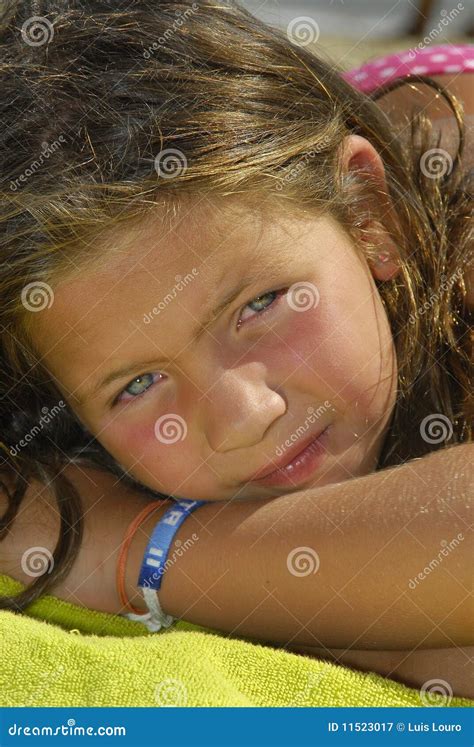 Girl Posing Stock Image Image Of Blond Pretty Summer