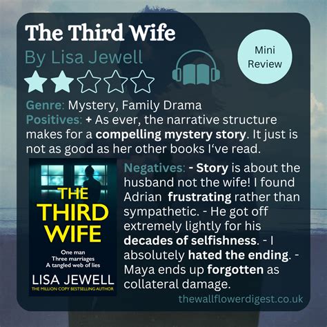 Mini Review The Third Wife By Lisa Jewell The Wallflower Digest