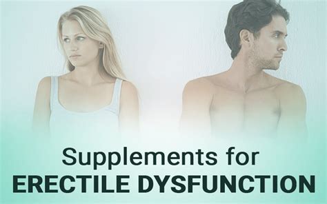 Supplements For Erectile Dysfunction Treatment Option Arrowmeds